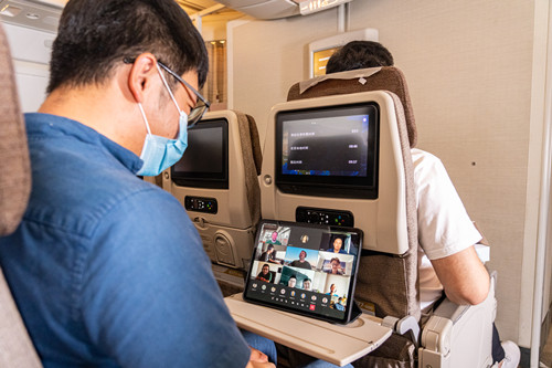 中国电信与中国东方航空合作升级空中互联服务