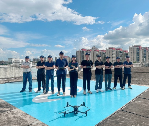 江门电信5G网联无人机飞行服务队